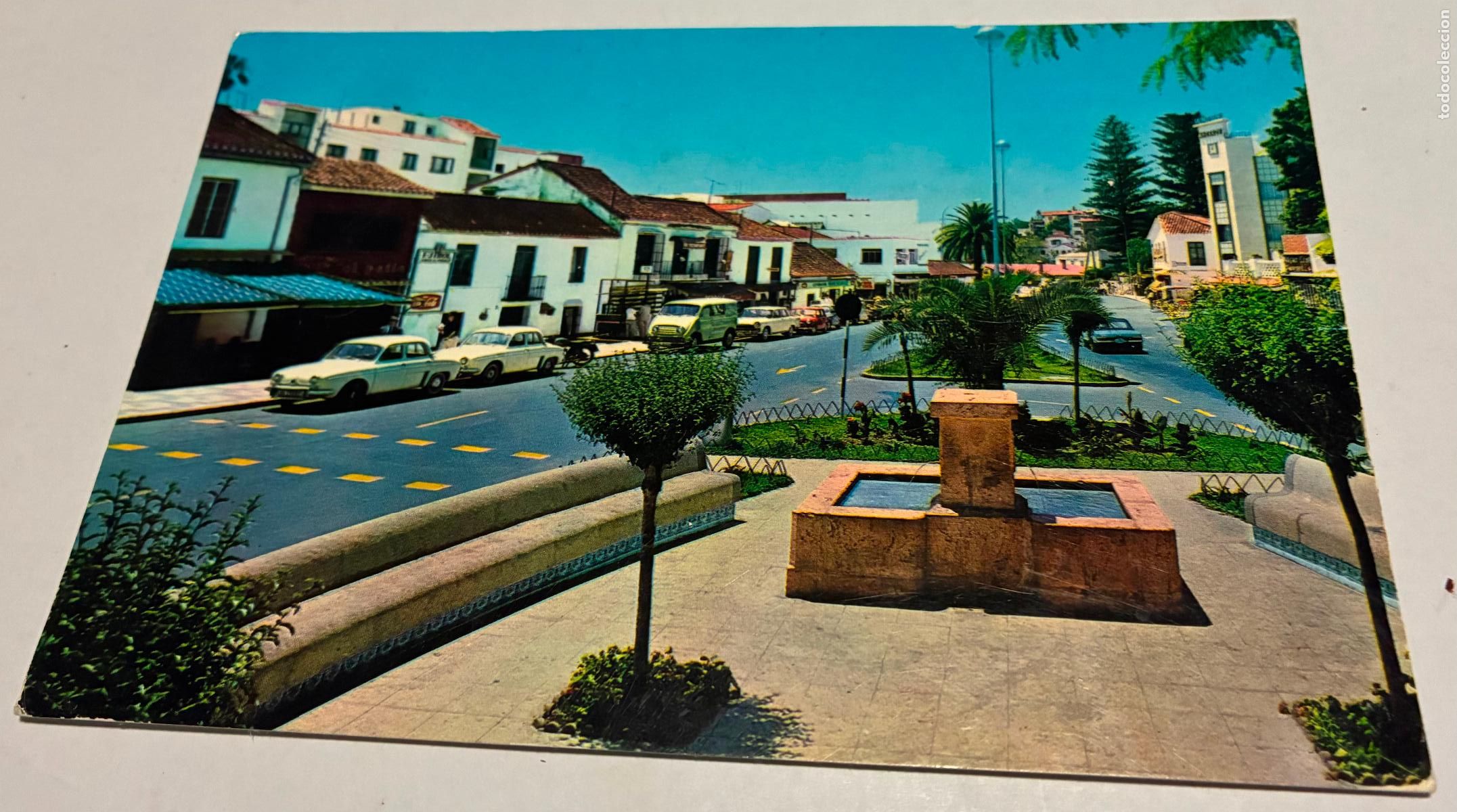 Postales: POSTAL TORREMOLINOS COSTA DEL SOL, PLAZA DE LA COSTA DEL SOL