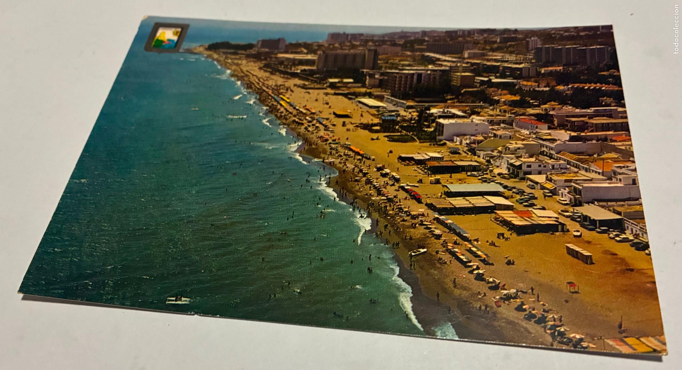 Postales: POSTAL TORREMOLINOS VISTA AEREA PLAYA DE MONTEMAR