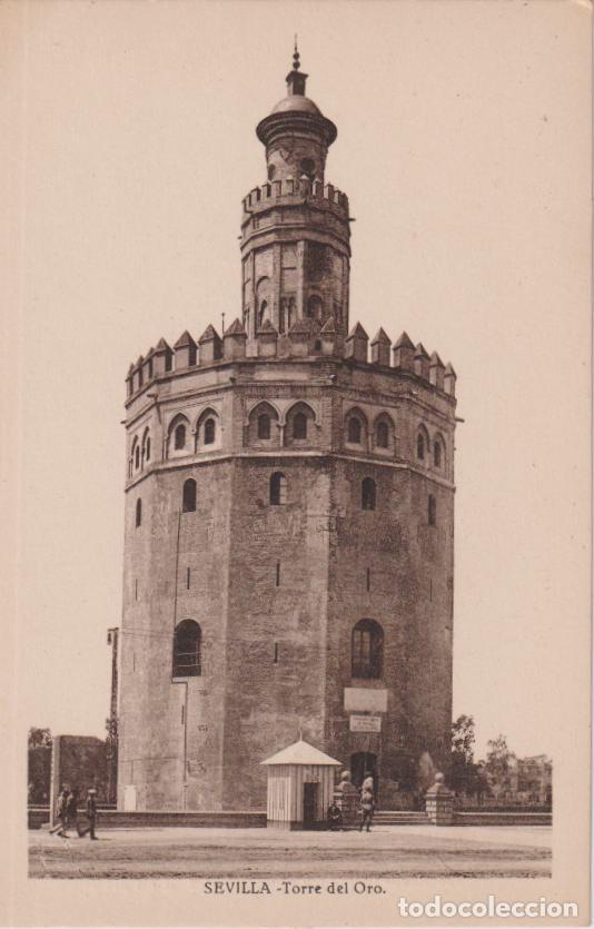 Postales: SEVILLA, TORRE DEL ORO - ED.E.ALMIRALL N&ordm;114 - S/C