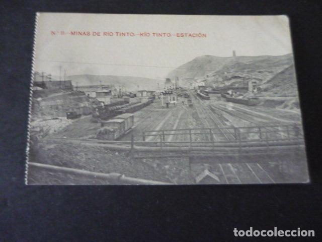 Postales: MINAS DE RIO TINTO HUELVA ESTACION