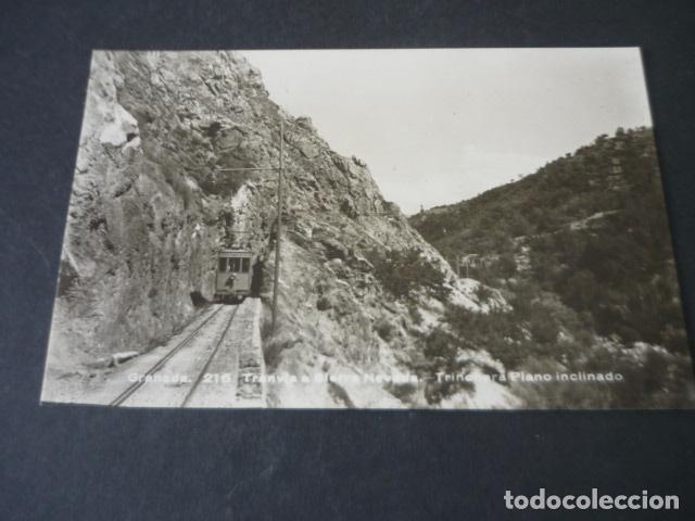 Postales: GRANADA TRANVIA A SIERRA NEVADA TRINCHERA PLANO INCLINADO