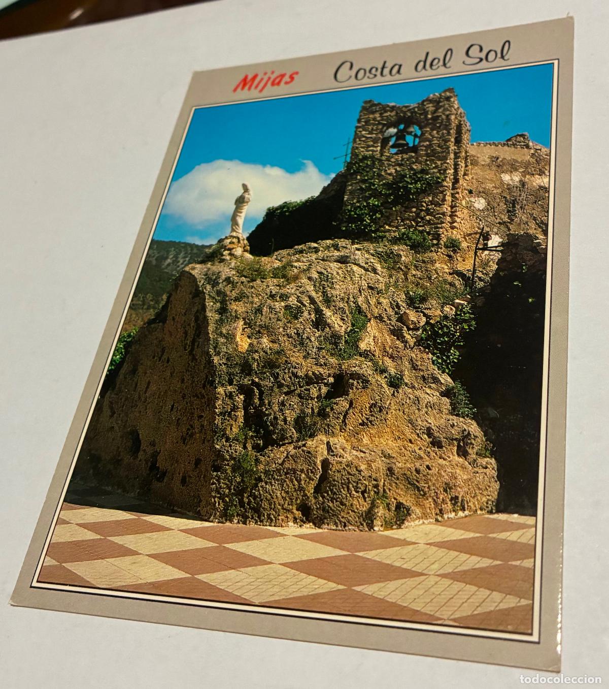Postales: POSTAL MIJAS, ERMITA VIRGEN DE LA PE&Ntilde;A