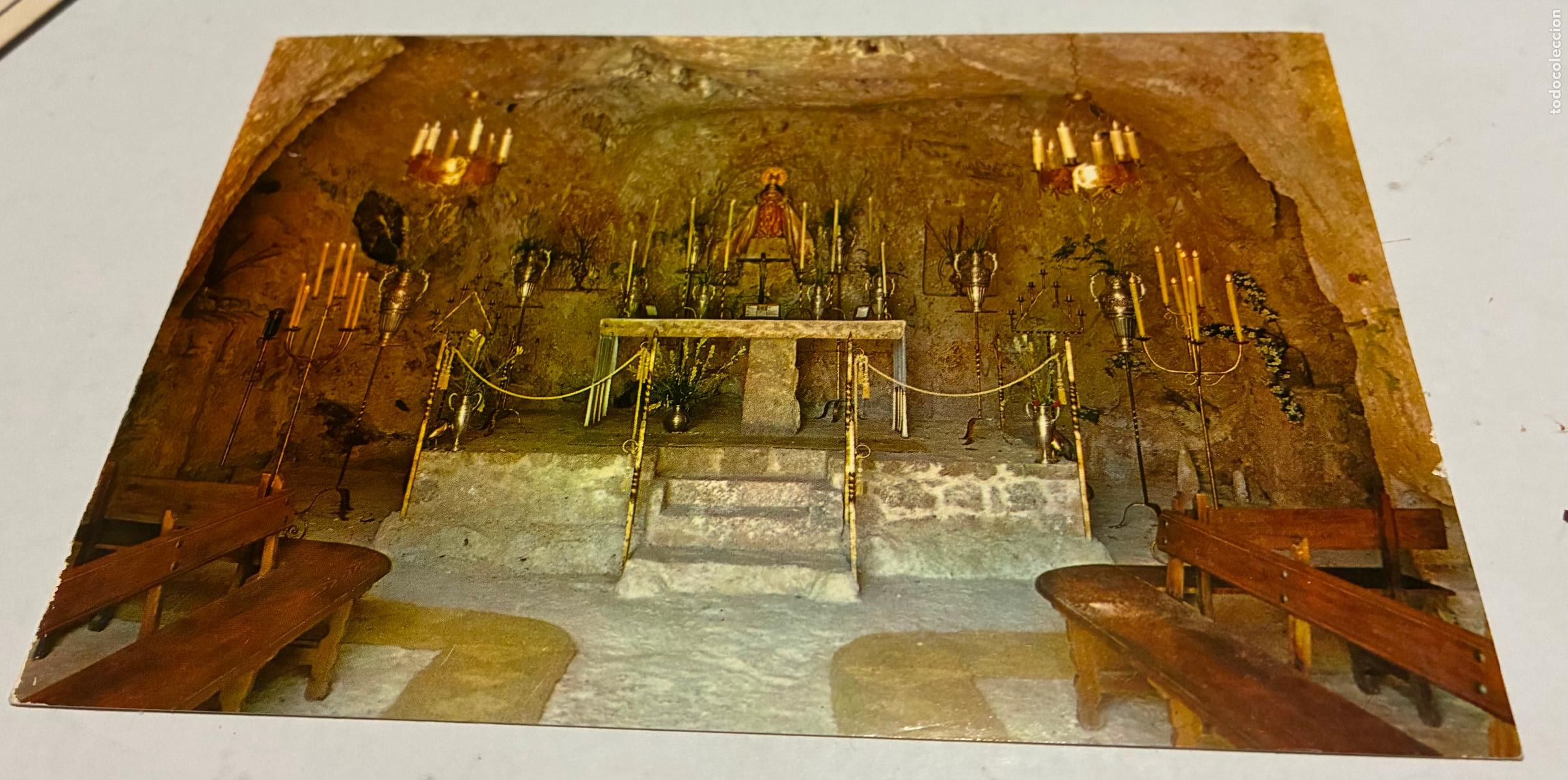 Postales: POSTAL MIJAS, COSTA DEL SOL, CAPILLA DE LA VIRGEN DE LA PE&Ntilde;A