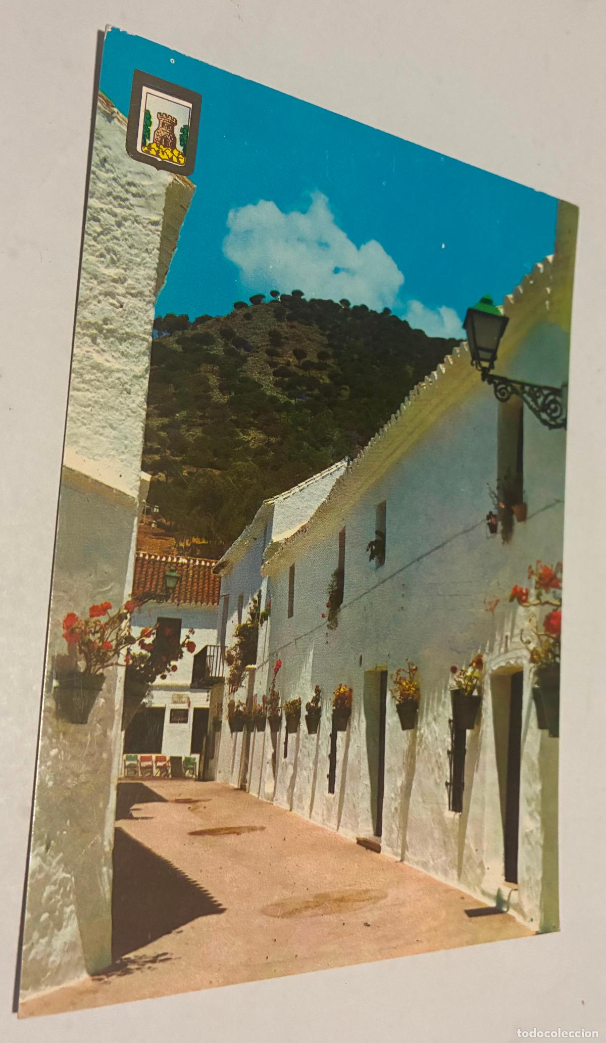 Postales: POSTAL MIJAS MALAGA, CALLE TIPICA