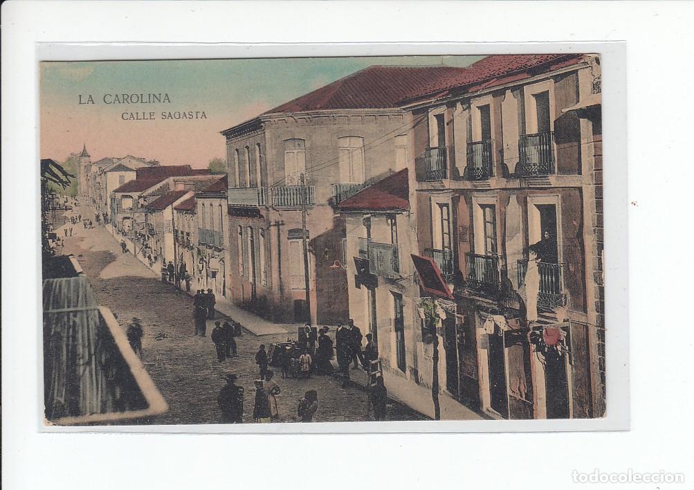 Cartes Postales: LA CAROLINA (JAEN).- CALLE SAGASTA