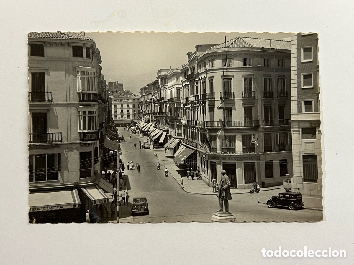 Postcards: M&Aacute;LAGA. Postal No.5, Calle de Larios&hellip; Edic., Garc&iacute;a Garrabella (h.1950?) S/C