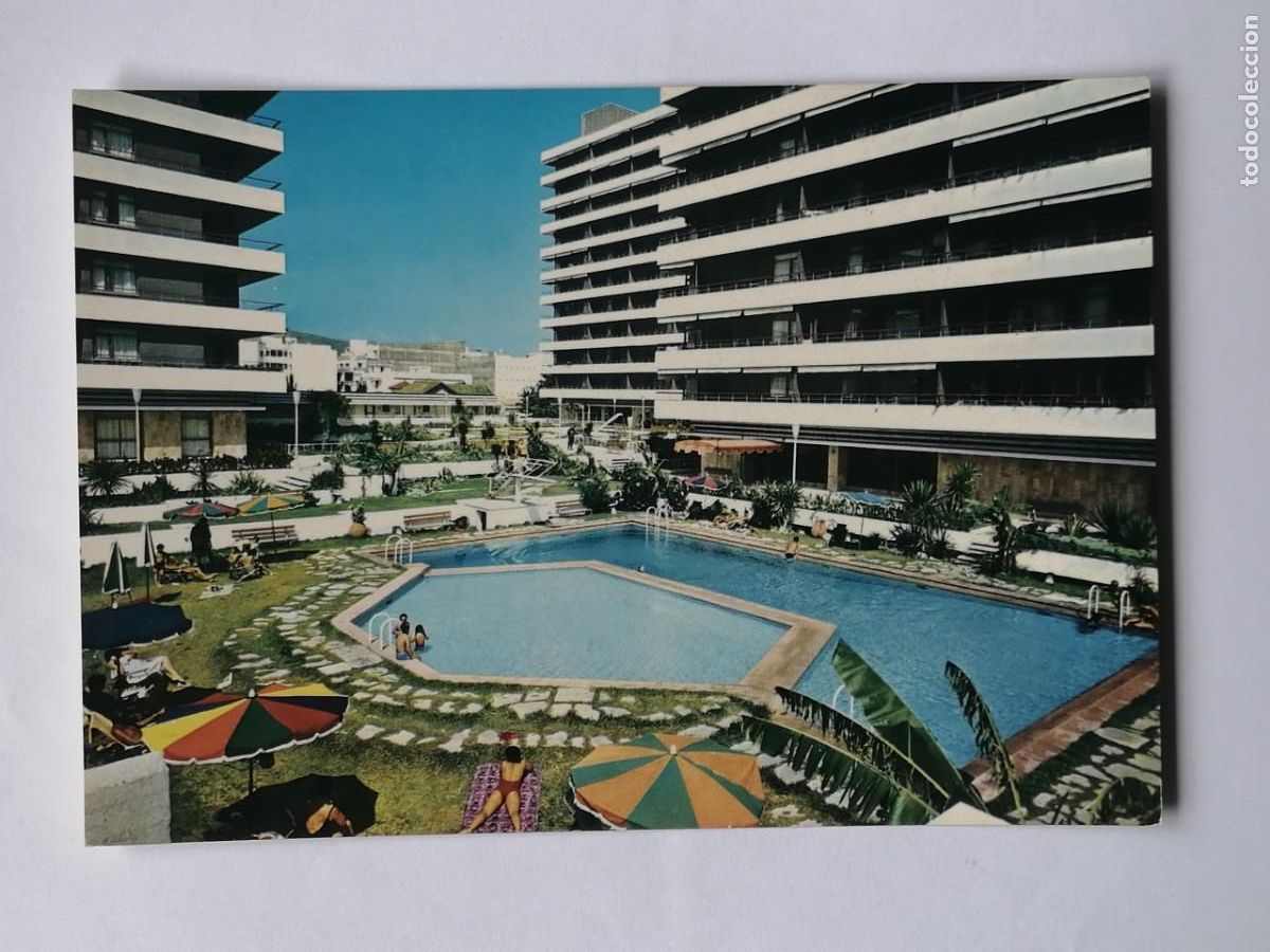 Postales: POSTAL 18383 NUEVA-VISTABELLA 32 TORREMOLINOS MALAGA PISCINA DE LA NOGALERA
