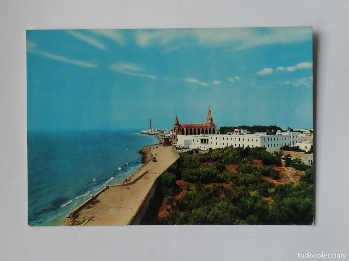Postales: POSTAL 18363 ESCRITA-RO-FOTO CEBALLOS 7 CHIPIONA CADIZ SANTUARIO PLAYA REGLA -RELIGION