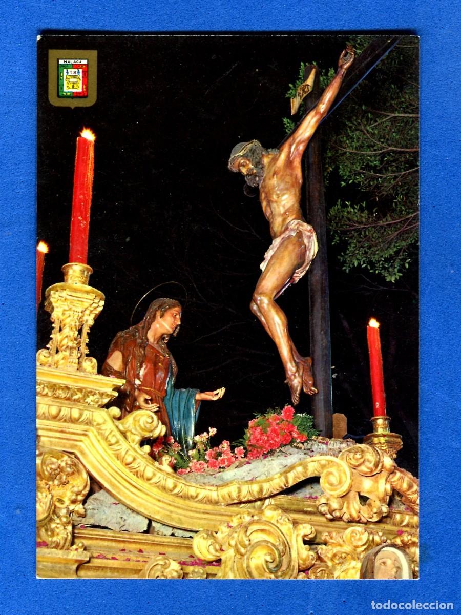 Cartoline: POSTAL SIN CIRCULAR SEMANA SANTA MALAGA 50 EDITA ESCUDO DE ORO
