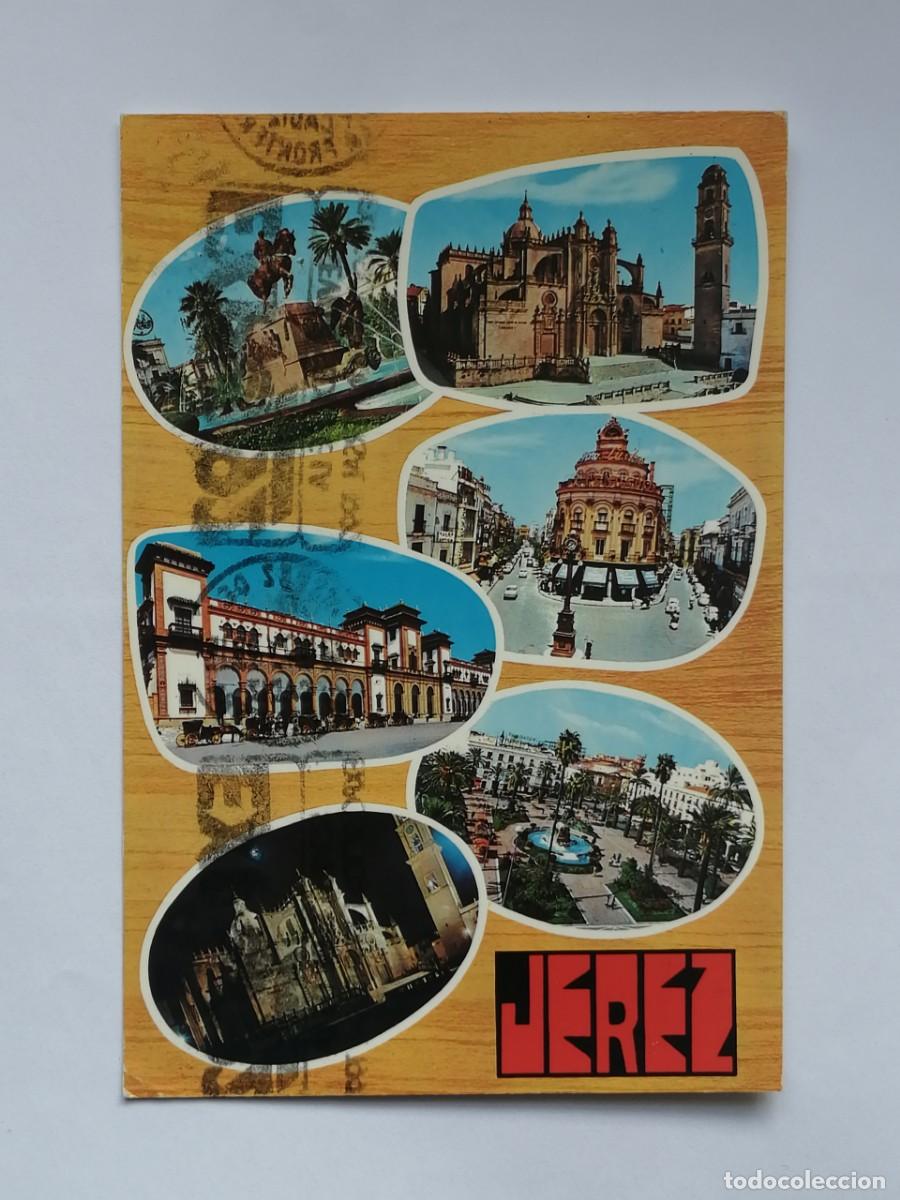 Postales: POSTAL 18356 MAT.EXPO92 1989-AGM 9040 JEREZ FRONTERA CADIZ -MULTIVISTAS
