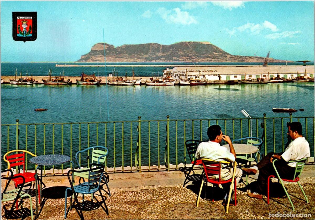 Postales: Algeciras - Gibraltar desde el Mirador - Subirats Casanovas 4 - 148x102mm - Mobiliario Art Dec&oacute;