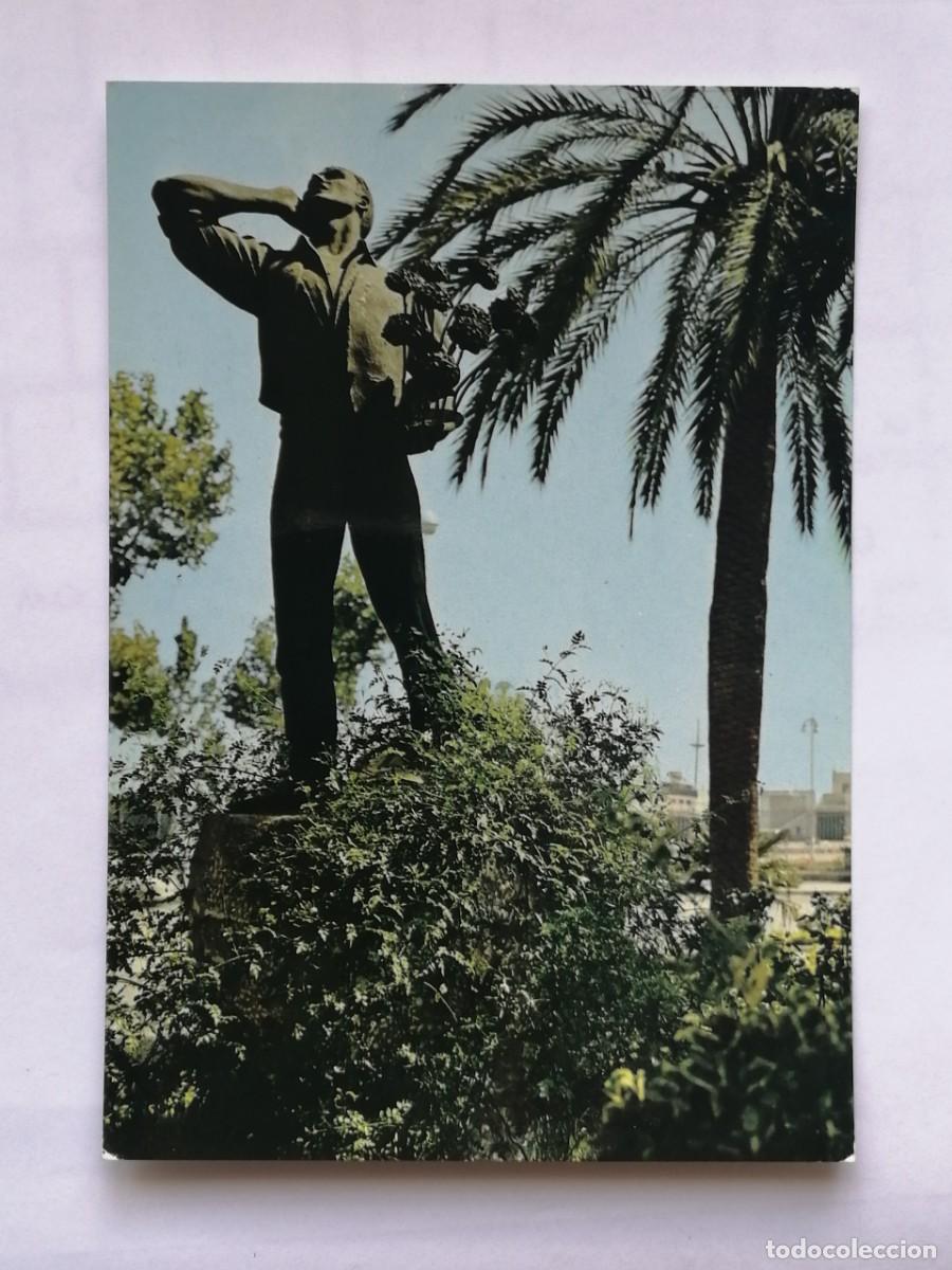 Postales: POSTAL 18409 NUEVA-VISTABELLA 55 MALAGA MONUMENTO A EL BIZNAGUERO