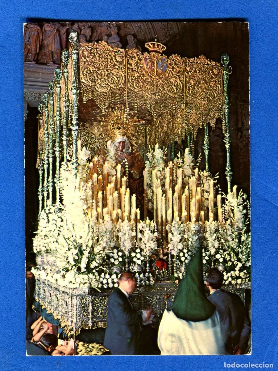 Postcards: POSTAL SIN CIRCULAR SEVILLA SEMANA SANTAA 153 ESPERANZA DE TRIANA EDITA GARCIA GARRABELLA