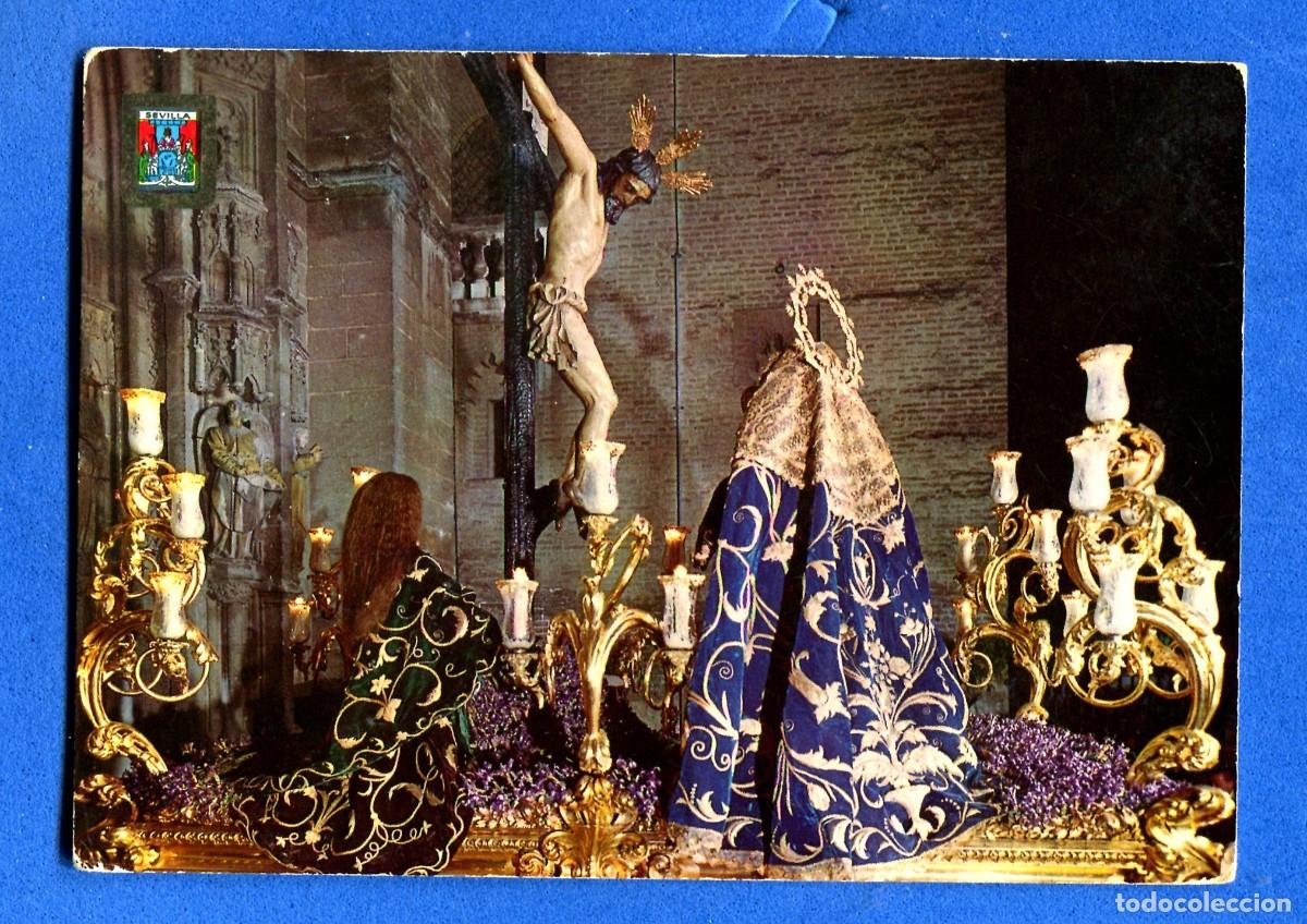 Postales: POSTAL SIN CIRCULAR SEVILLA SEMANA SANTA 209 CRISTO DE LAS SIETE PALABRAS EDITA ESCUDO DE ORO