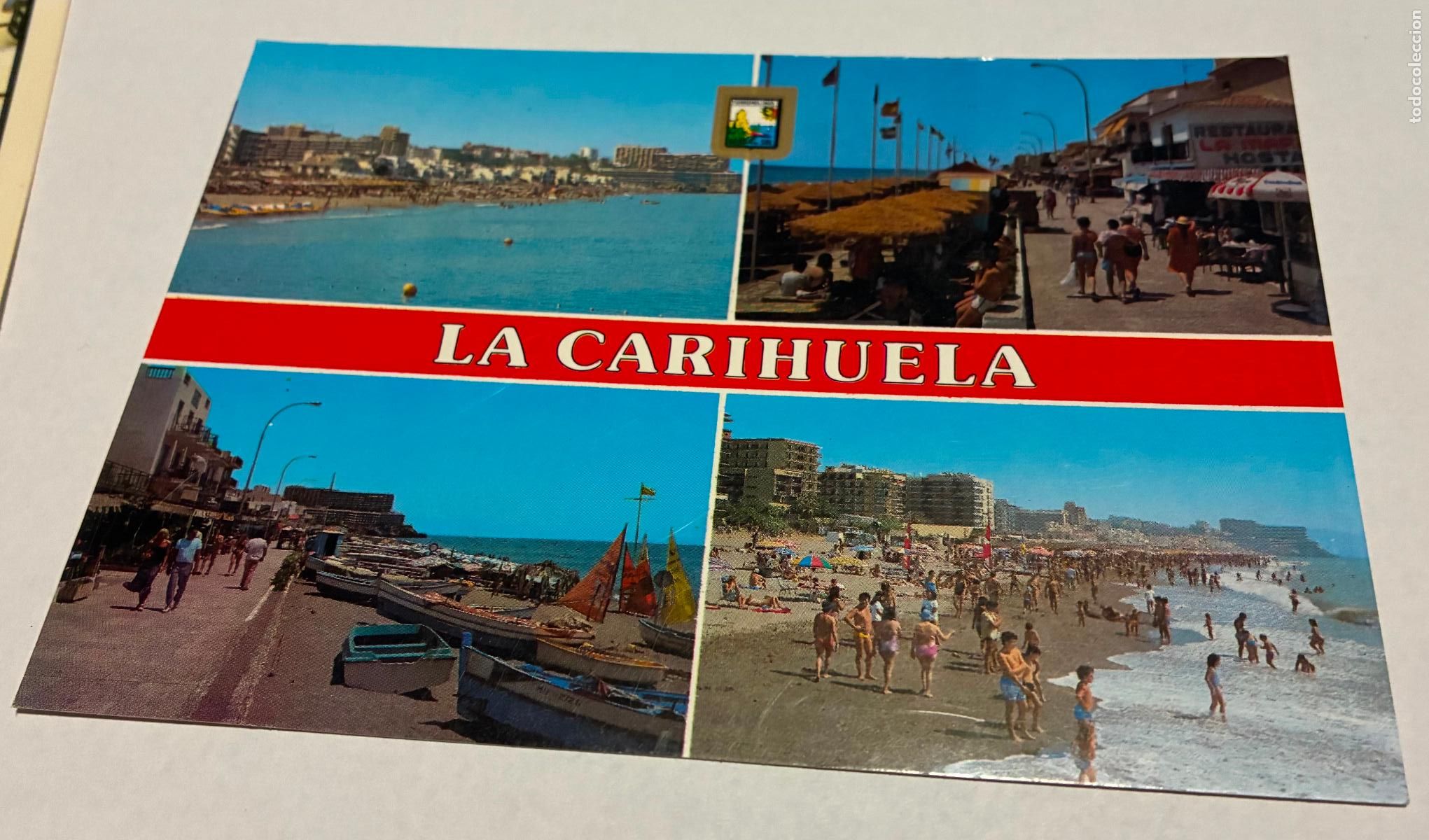Postales: POSTAL TORREMOLINOS, PLAYA LA CARIHUELA