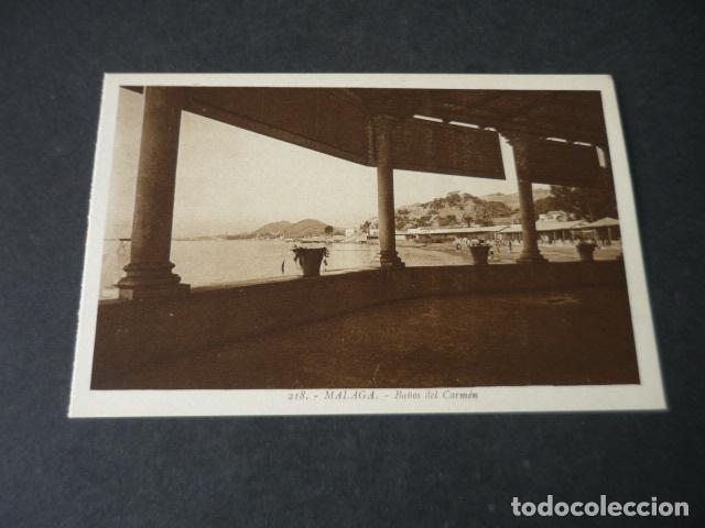 Postales: MALAGA BA&Ntilde;OS DEL CARMEN - Foto 1