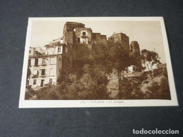 Postkarten: MALAGA LA ALCAZABA POSTAL