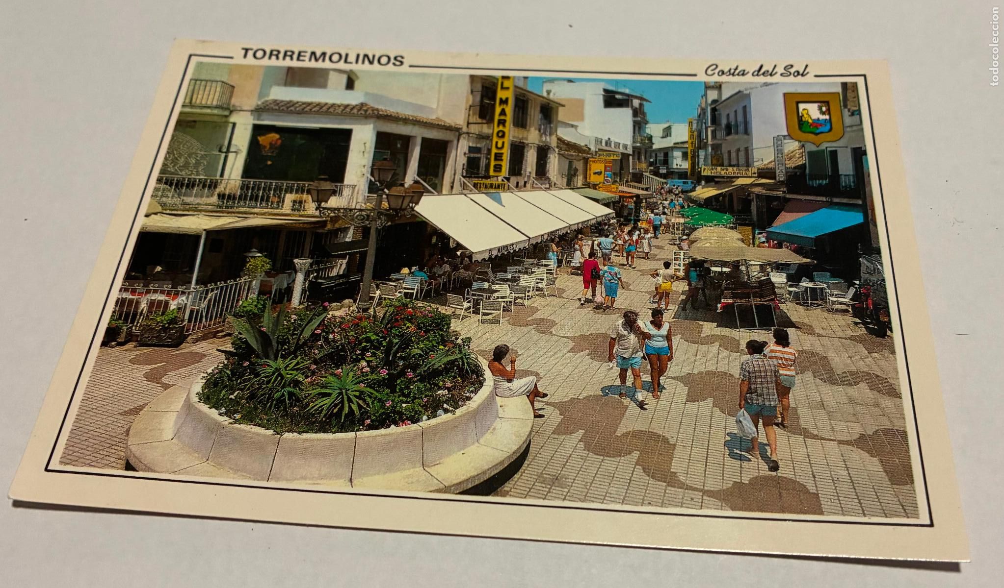 Postales: POSTAL TORREMOLINOS COSTA DEL SOL, PLAZA DE SAN MIGUEL