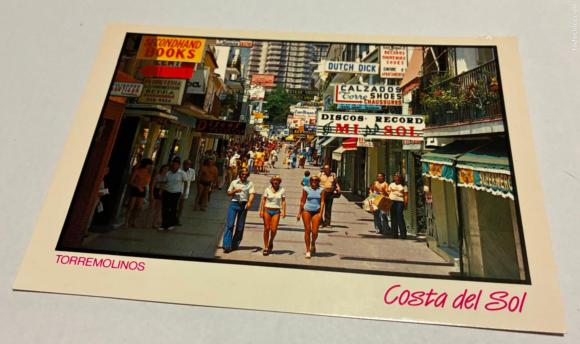 Postales: POSTAL COSTA DEL SOL, TORREMOLINOS, CALLE SAN MIGUEL