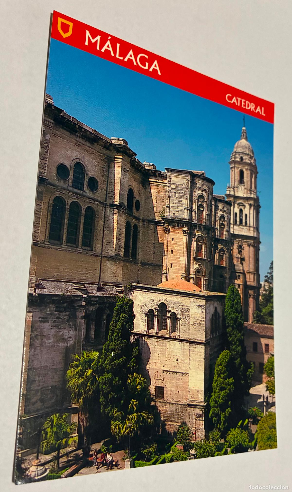 Postales: POSTAL MALAGA COSTA DEL SOL, CATEDRAL - Foto 1