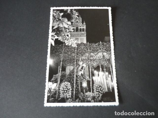 Postales: SEVILLA SEMANA SANTA PASO DE LA AMARGURA PROCESION POSTAL FOTOGRAFICA SERRANO FOTOGRAFO
