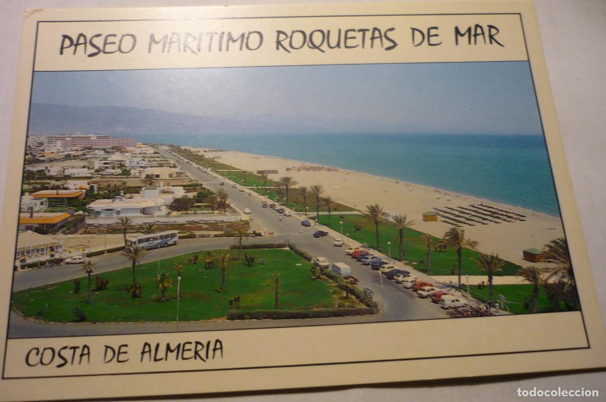 Postales: postal paseo maritimo roquetas de mar - Foto 1