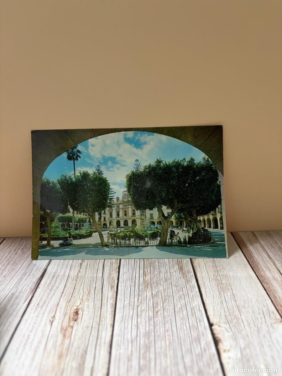 Postales: TARJETA POSTAL. ALMER&Iacute;A. 7023.- PLAZA VIEJA Y AYUNTAMIENTO. SEGURA