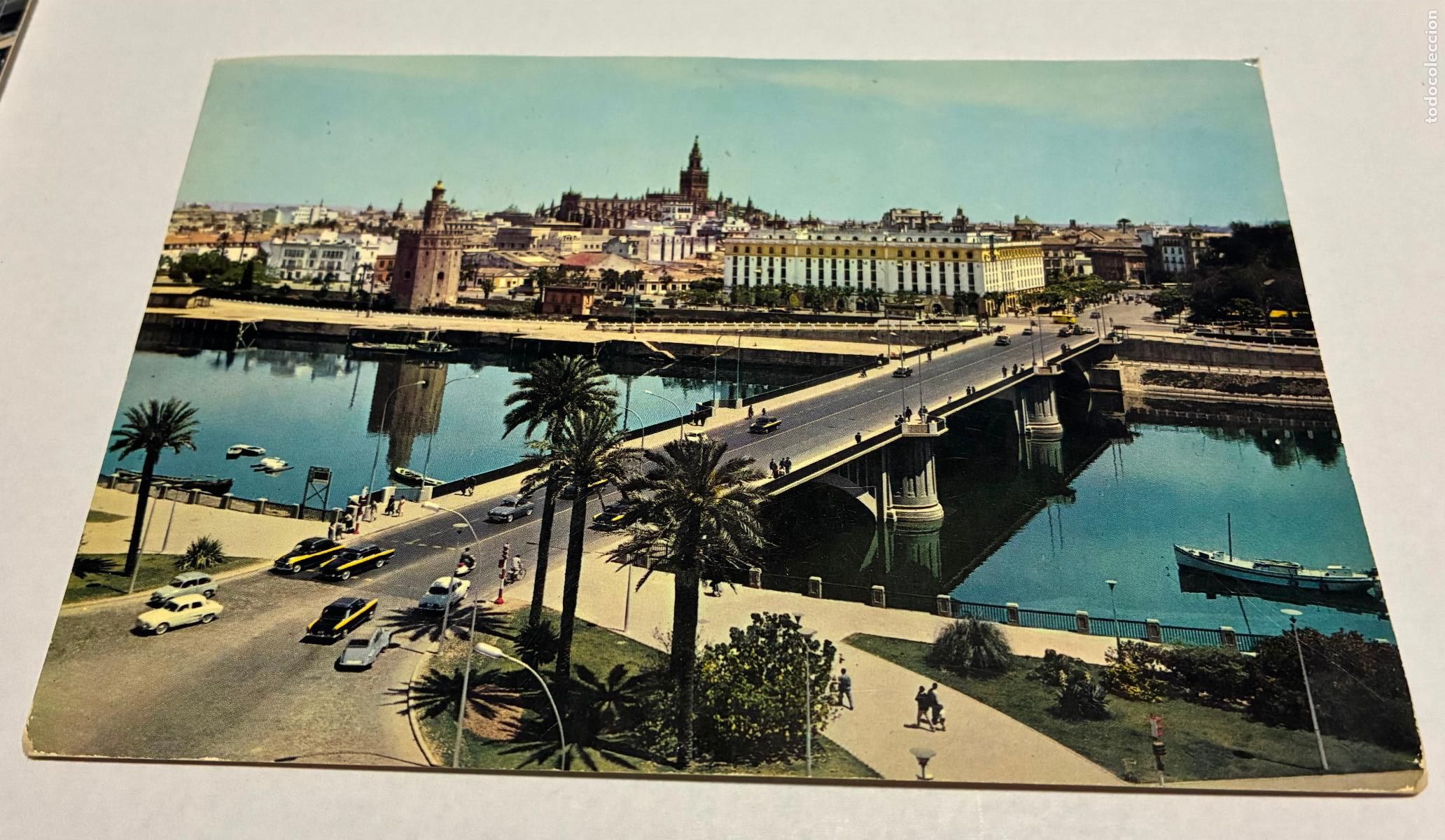 Postales: POSTAL SEVILLA, RIO GUADALQUIVIR Y VISTA PARCIAL