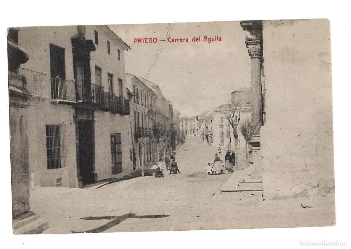Postales: TARJETA POSTAL CORDOBA. PRIEGO CARRERA DEL AGUILA. ED. ARJONA Y BERGILLOS