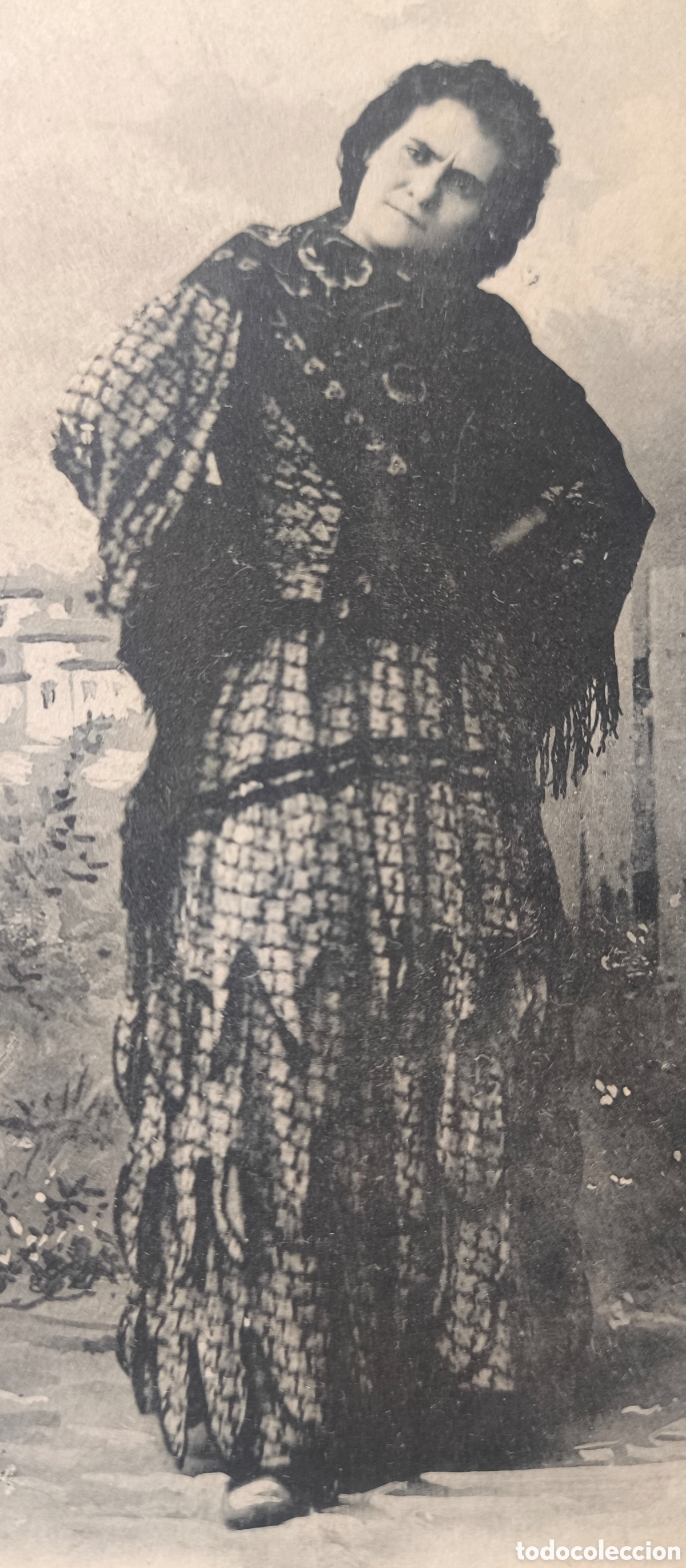 Postales: GRANADA MUJER ETNOGRAFIA TIPOS DEL PA&Iacute;S POSTAL FOTOTIPIA