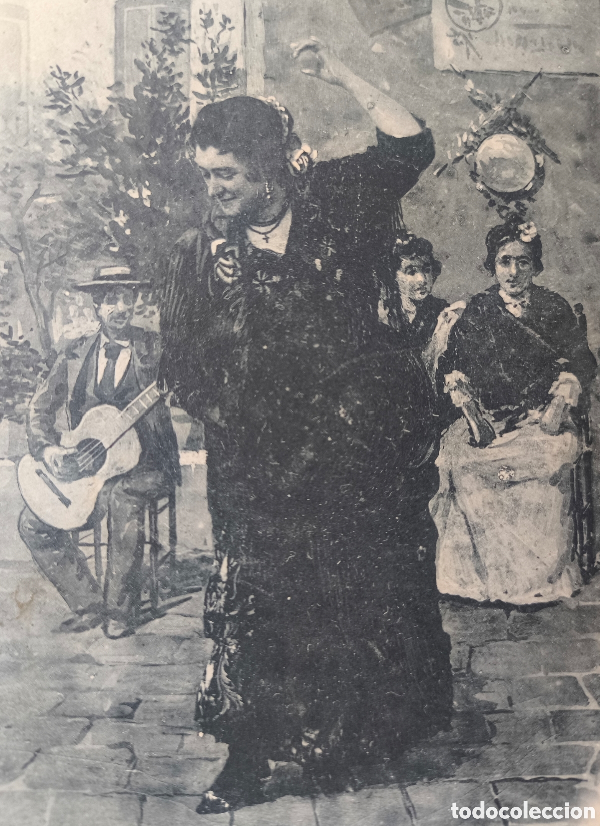 Postales: SEVILLA MUJER FOLKLORE ETNOGRAFIA TIPOS DEL PA&Iacute;S POSTAL FOTOTIPIA