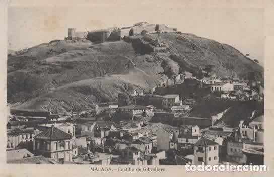 Postales: MALAGA CASTILLO DE GIBRALFARO