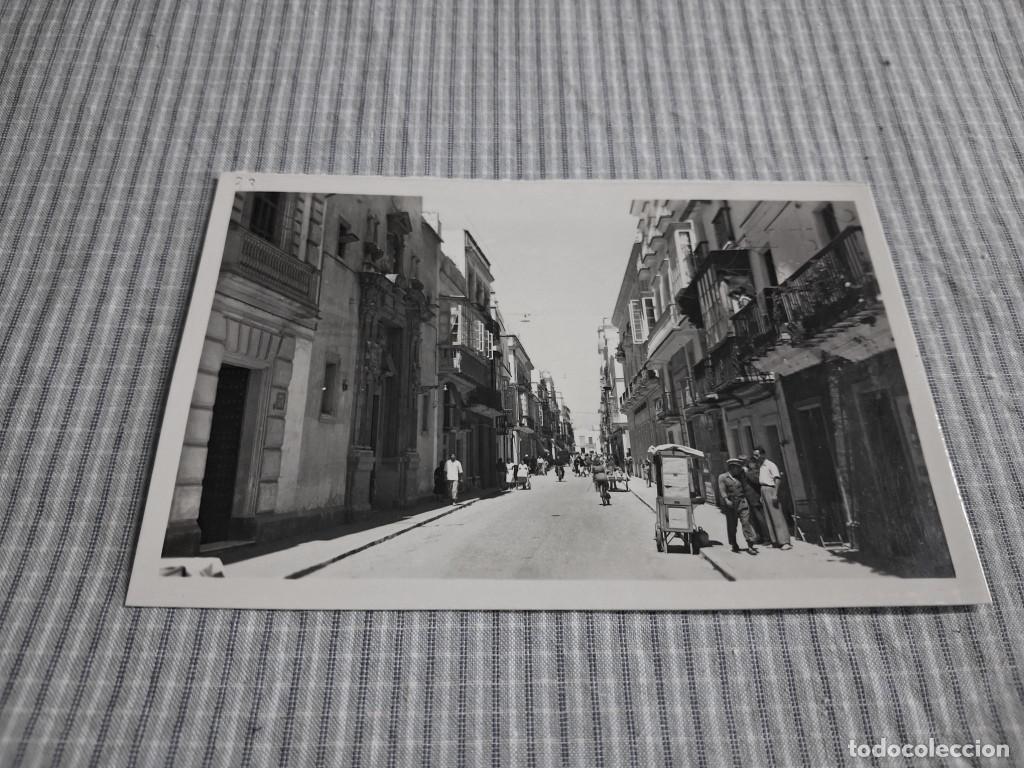 Postales: Postal antigua C&aacute;diz. Puerto de Santa Mar&iacute;a. Calle de Jos&eacute; Antonio, antes Luna.