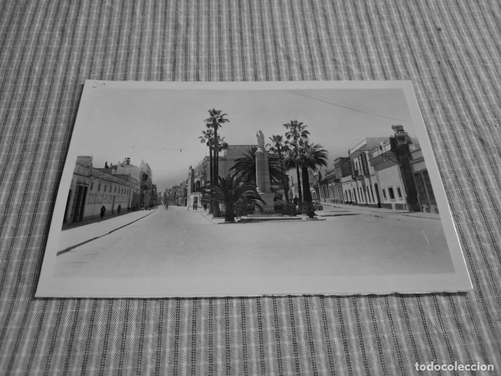Postales: Postal antigua C&aacute;diz. Puerto de Santa Mar&iacute;a. Plaza de Queipo de Llano.