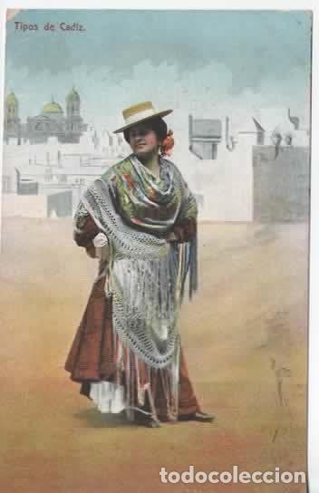 Postales: CADIZ SIN ESCRIBIR TIPOS DE CADIZ