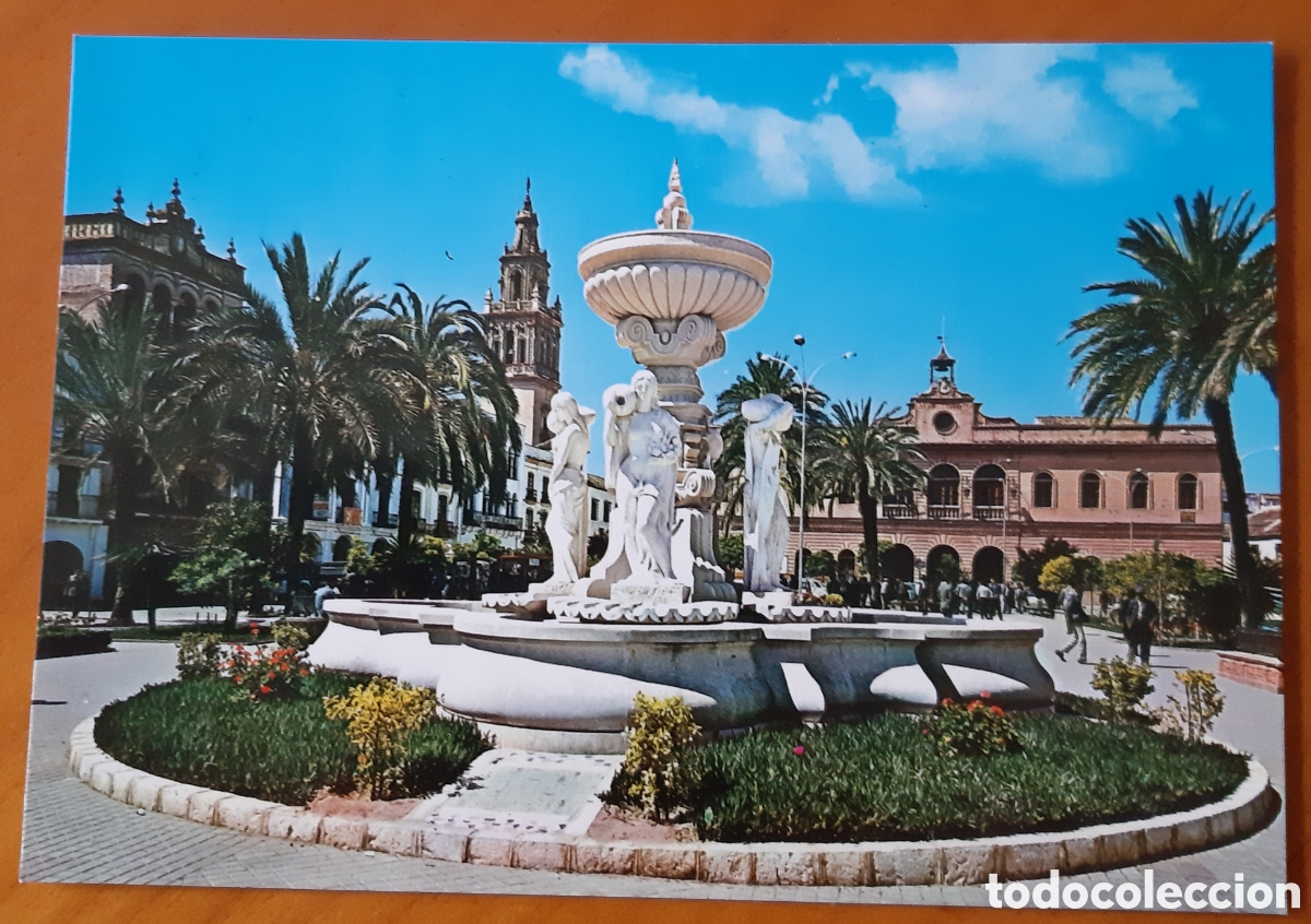 Postales: Postal Ecija Sevilla. Plaza de Espa&ntilde;a. Sin escribir. R10056