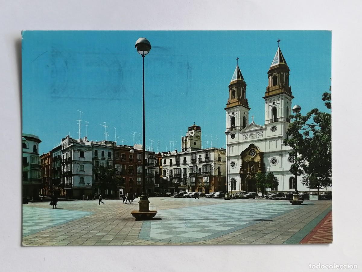 Postales: POSTAL 18657 MAT.PAB.POSTAL 1989-PAJARES 1030 CADIZ PL. JOSE ANTONIO IGLESIA SAN ANTONIO