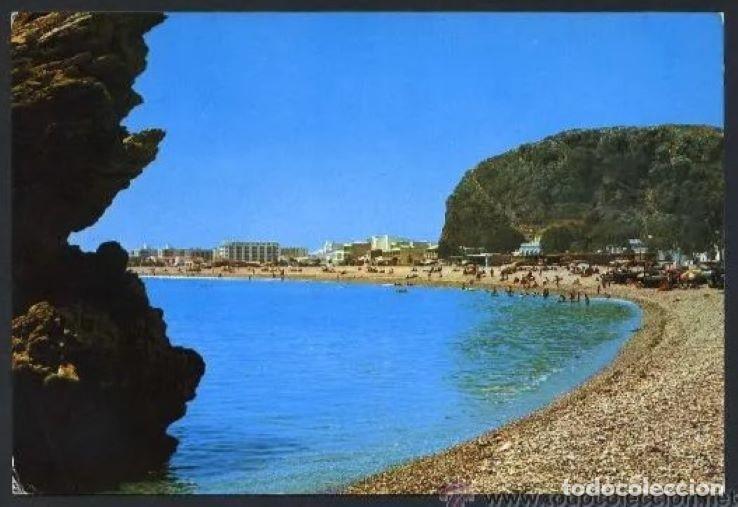 Cartoline: Motril. Calahonda. *Vista de la playa* Ed. Fot. Valdivieso n&ordm; P-390. Circulada.