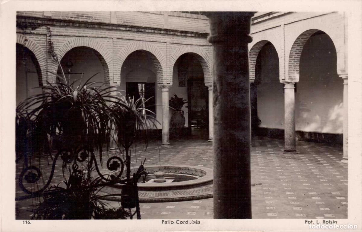 Postales: POSTAL FOTOGRAFICA PATIO CORDOBES FOT. L. ROISIN 116