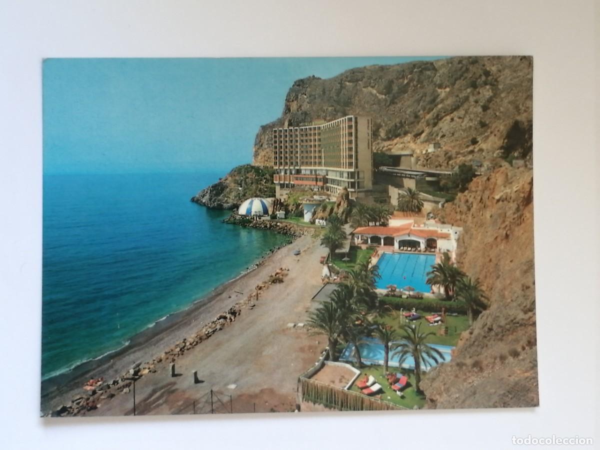 Postales: POSTAL 18623 MAT.CANJAYAR 1990-LA 12 ALMERIA HOTEL LA PARRA