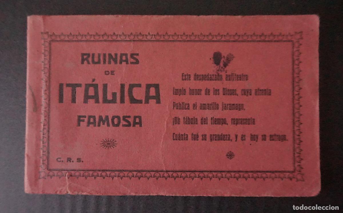 Postcards: Antigua Carpeta con 6 postales de las Ruinas de Italica (Sevilla), ver fotos y comentarios