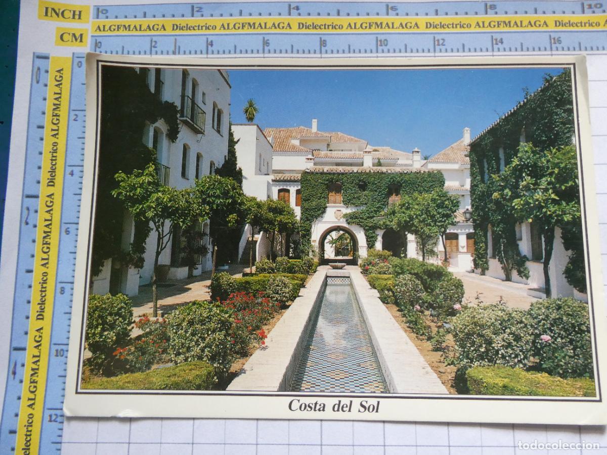 Postales: POSTAL DE M&Aacute;LAGA. A&Ntilde;O 1990. MARBELLA PATIO ANDALUZ. 2030 TINTOR&Eacute;. 2438