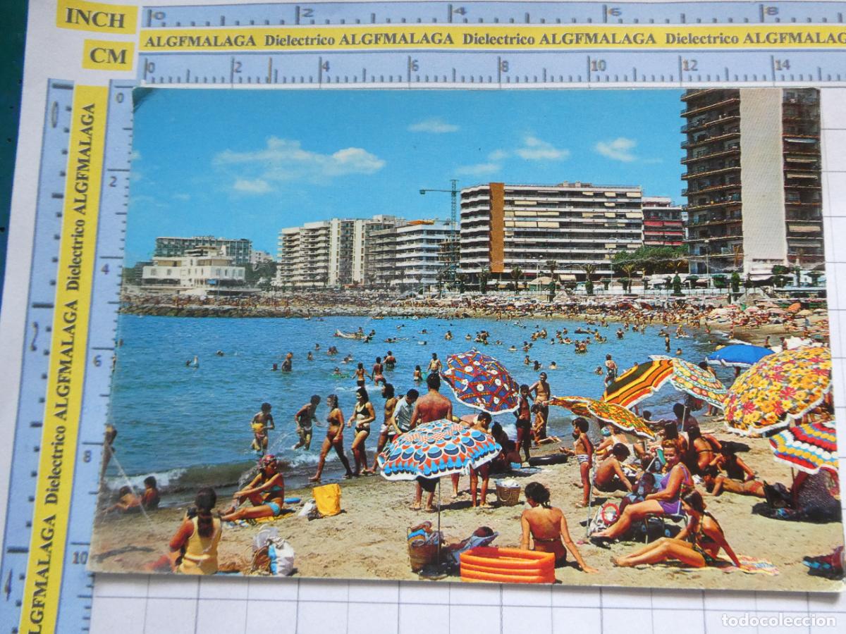 Postales: POSTAL DE M&Aacute;LAGA. A&Ntilde;O 1974. MARBELLA PLAYA 1934 BEASCOA. 2774