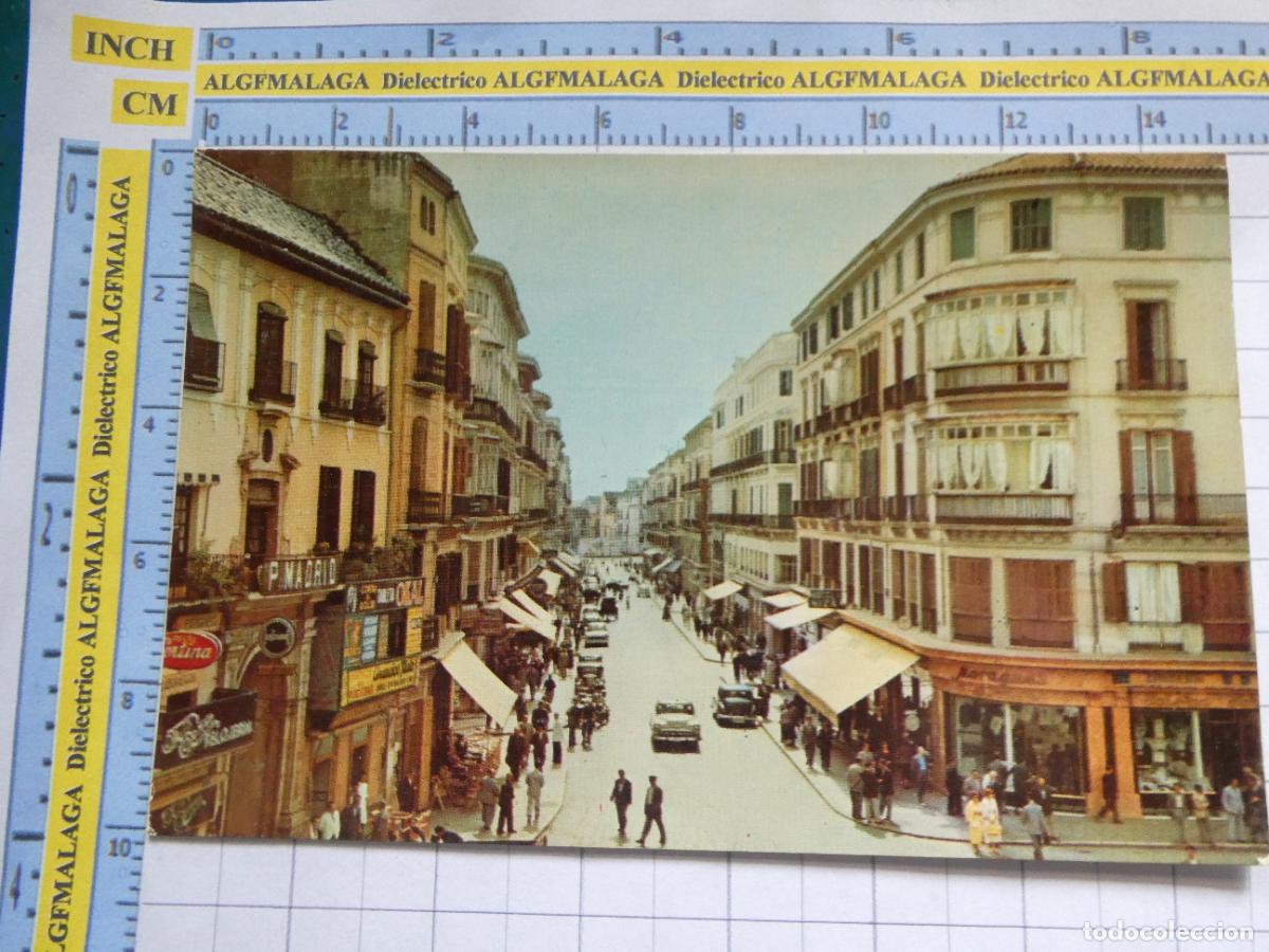Postales: POSTAL DE M&Aacute;LAGA. A&Ntilde;OS 50. CALLE LARIOS 19 DOM&Iacute;NGUEZ. 2778