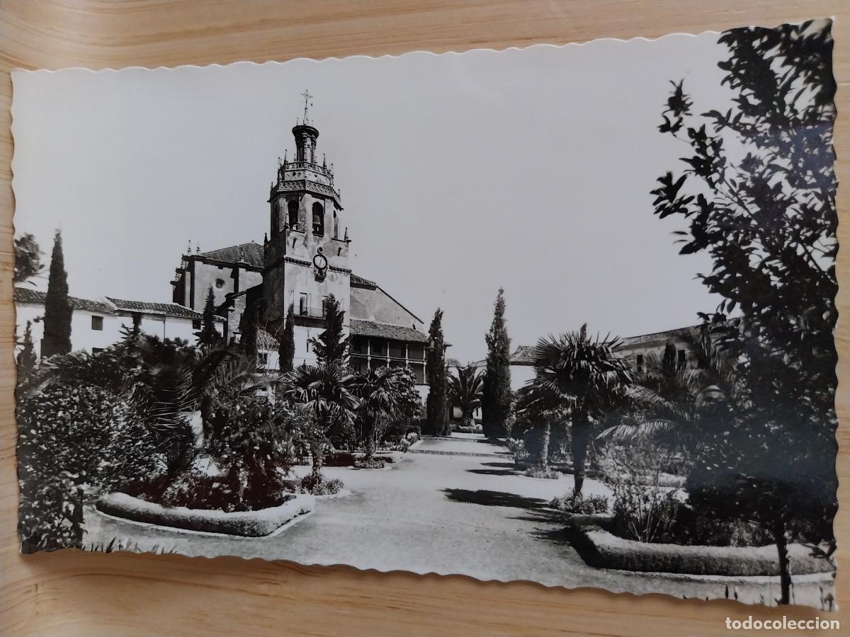 Postales: RONDA SANTA MARIA LA MAYOR ED ARRIBAS 51 SC ORIGINAL MAGNIFICA IMAGEN PARQUE
