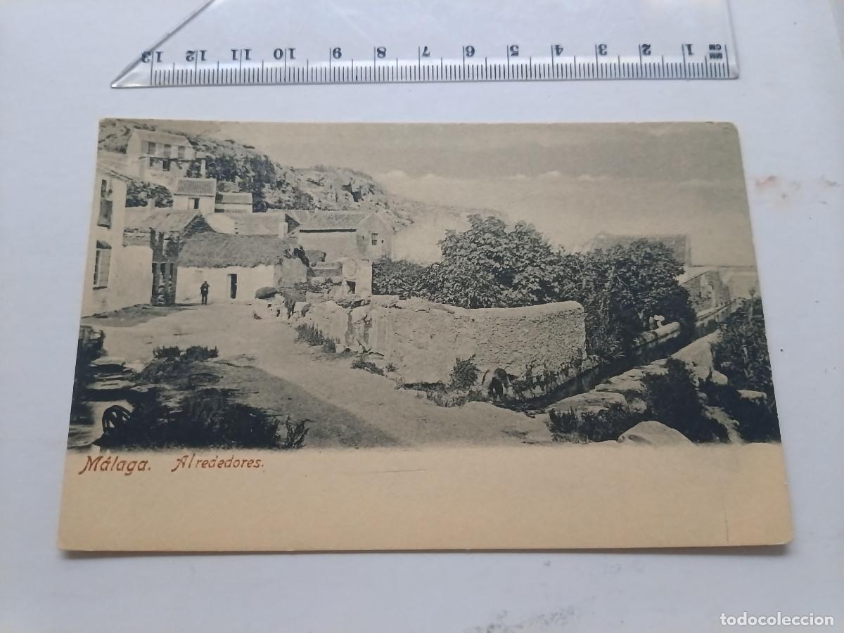 Postales: M&aacute;laga, postal antigua, dorso sin dividir