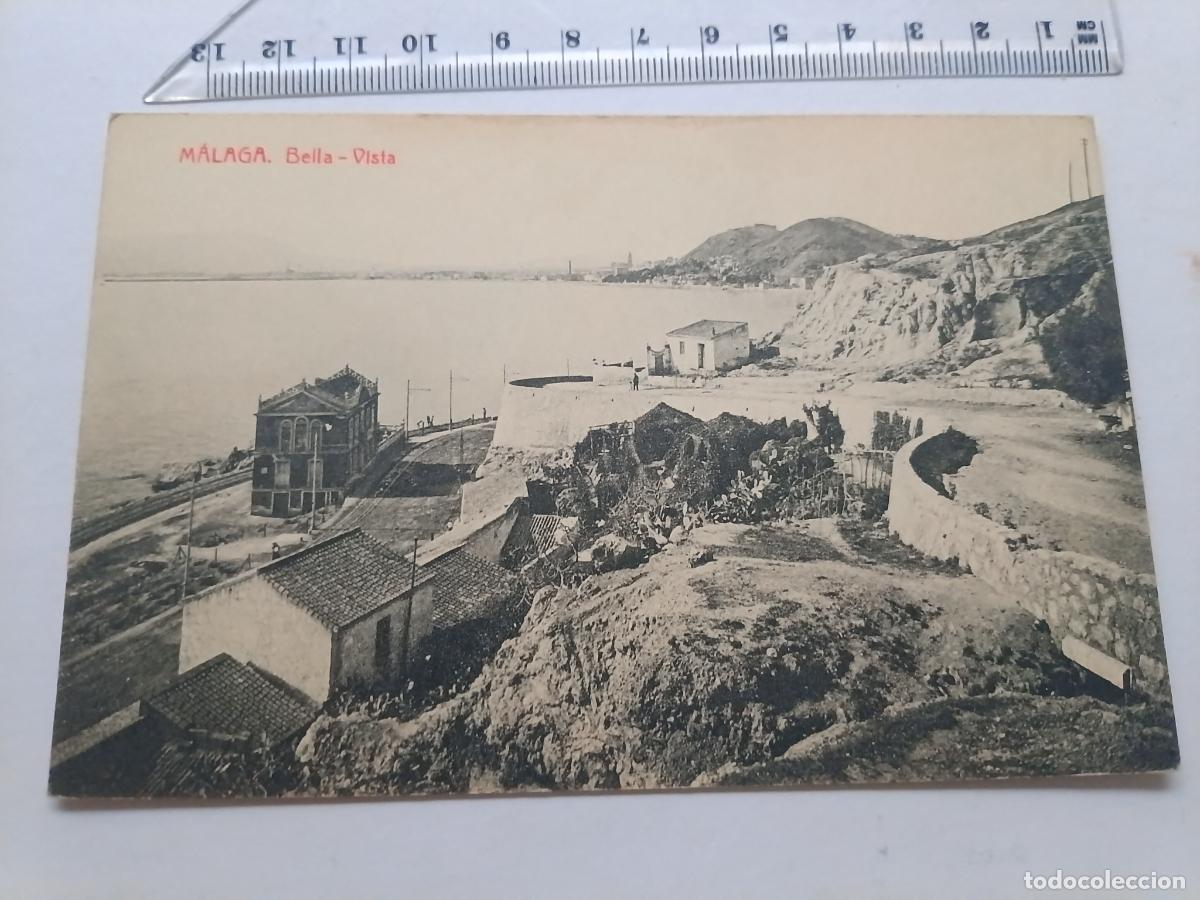 Postales: M&aacute;laga, postal antigua