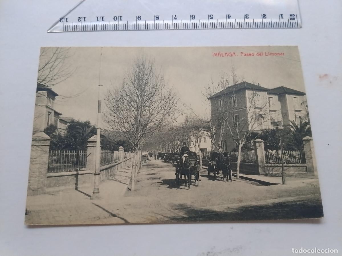 Postales: M&aacute;laga, postal antigua