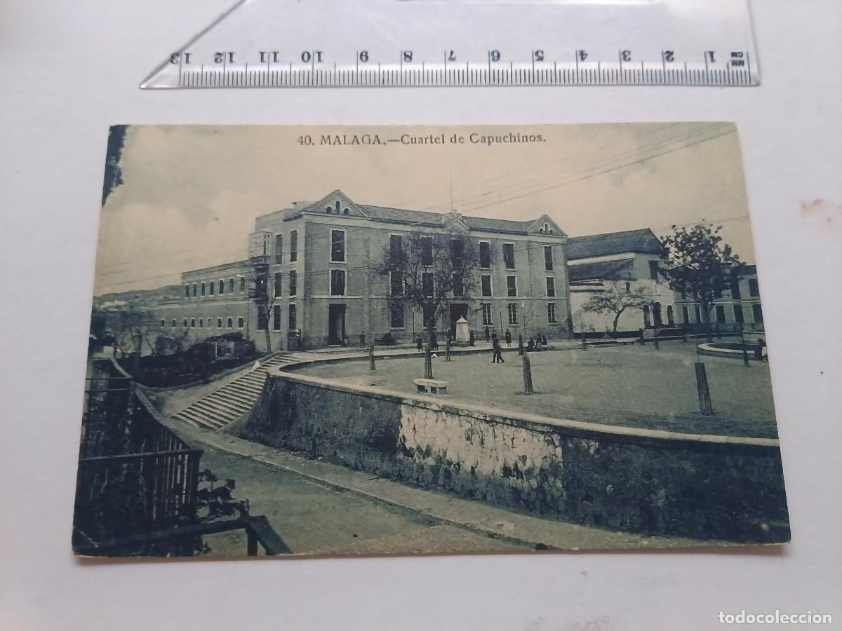 Postales: M&aacute;laga, postal antigua