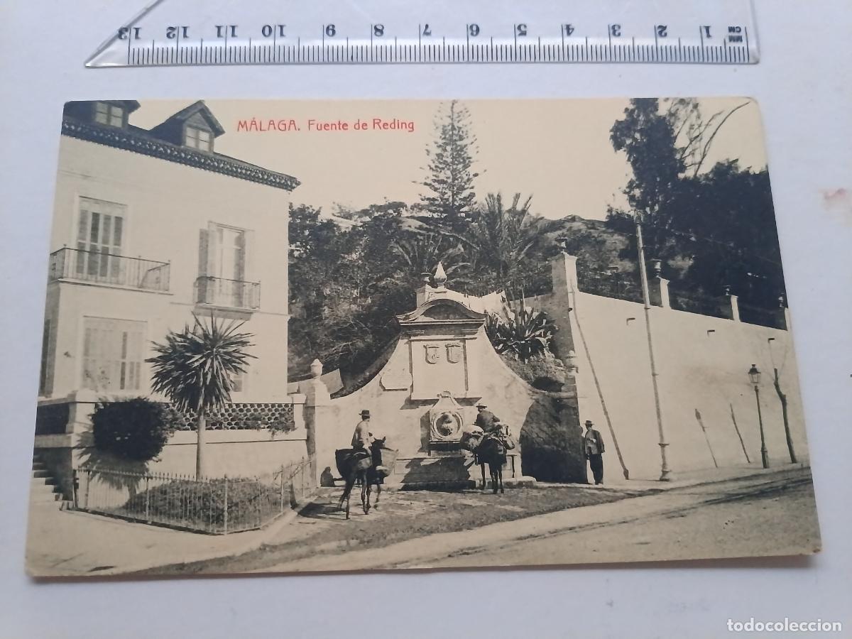 Postales: M&aacute;laga, postal antigua